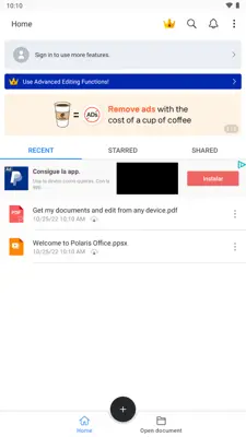 Polaris Office android App screenshot 5